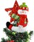 Christmas Tree Topper Snowman (Snowman) 	13 Inches High and 10.5 Inches Wide